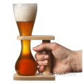 Beer Glass Quarter Yard of Ale con soporte